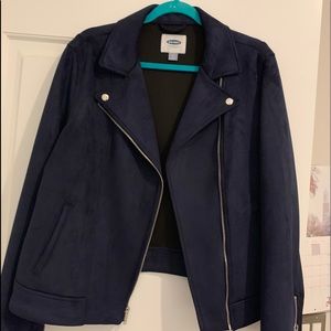 Old Navy Suede moto jacket